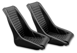 Legend KPGC12 Retro Classic Vintage Racing Bucket Seats (ALL PVC) - Pair