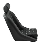 Retro Classic Vintage Bucket Seats with Faux Leather and Grommets