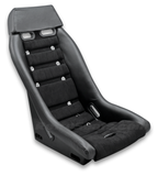 R2 Retro Classic Vintage Racing Bucket Seats (Microsuede / PVC) - Pair