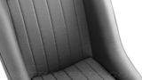 Retro Classic Vintage Bucket Seats with Perforated Faux Leather