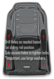 R2 Retro Classic Vintage Racing Bucket Seats (Microsuede / PVC) - Pair