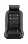 Retro Classic Vintage Bucket Seats with Micro Suede and Grommets